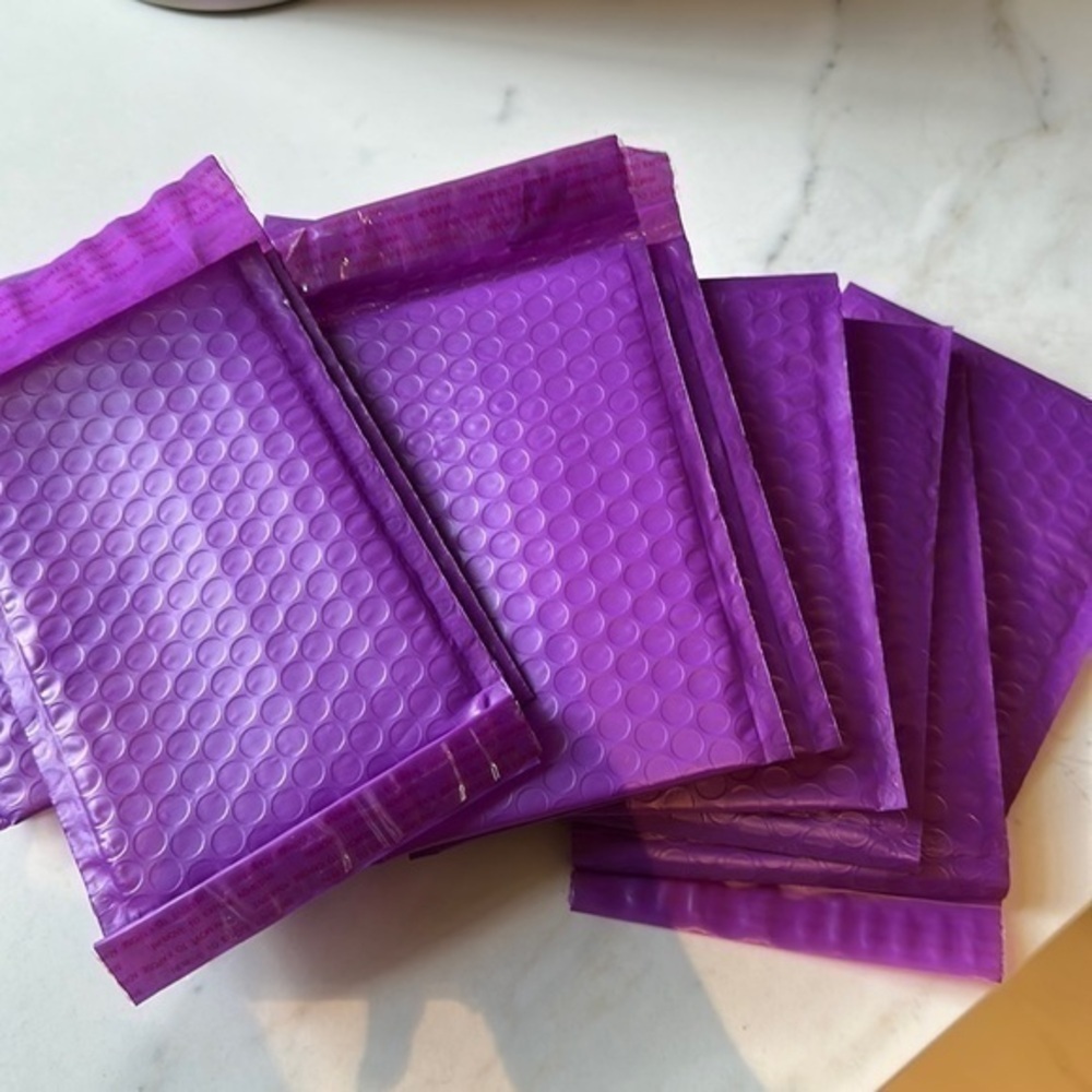 Bubble mailers 4x6 set of 10